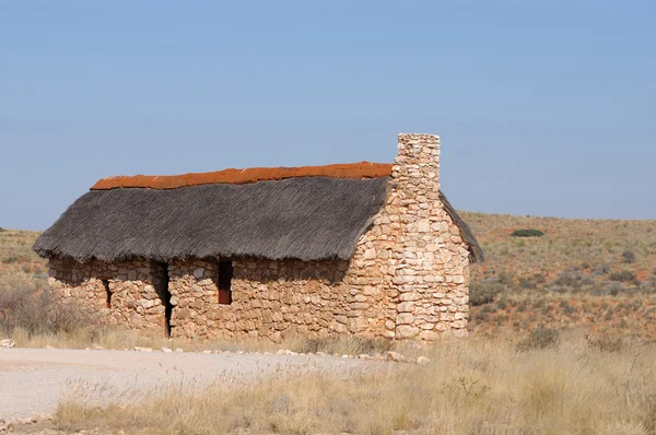 Casa de colonos históricos en el Parque Transfronterizo de Kgalagadi — Foto de Stock