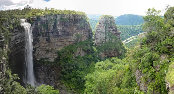 Lehr's Falls panorama 2 — Stock Photo, Image