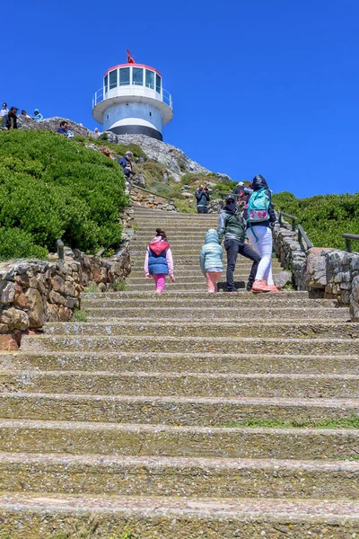 Cape Point South Africa Dec 2021 Steps Leading Old Lighthouse — Stock fotografie