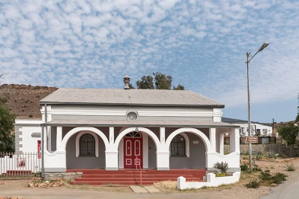 Victoria West Jižní Africa Sep 2022 Pouliční Scéna Historickým Domem — Stock fotografie