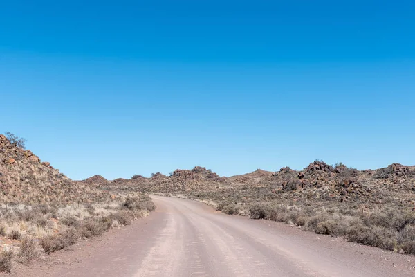 Landscape Historic Postal Route Fraserburg Sutherland Northern Cape Karoo — Stock Photo, Image