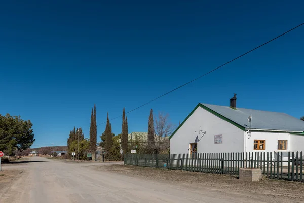 Sutherland Sudáfrica Sep 2022 Una Escena Callejera Con Casa Huéspedes — Foto de Stock