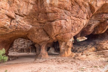 Batı Cape Cederberg 'deki Stadsaal Mağarası' nın ana sahnesi.