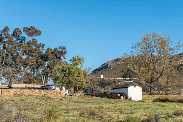 Kromrivier Zuid Afrika Sep 2022 Historische Boerderijgebouwen Aan Kromrivier West — Stockfoto