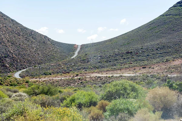 View Blinkberg Pass Ceres Matjiesrivier Road Western Cape Cederberg Photo — Stock Photo, Image