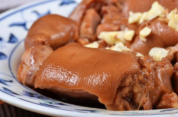 Braised pig knuckles — Stock Photo, Image