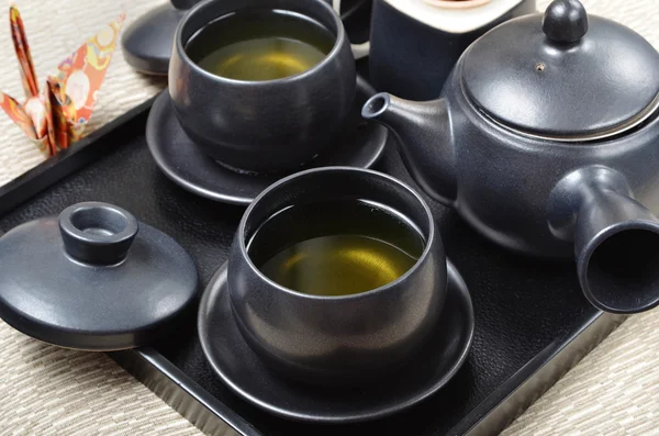 Set de té estilo japonés —  Fotos de Stock