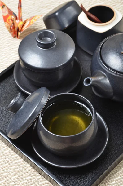 Set de té estilo japonés —  Fotos de Stock