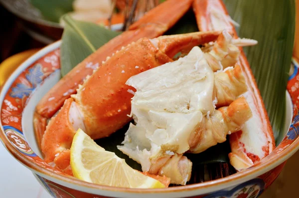 Japanska crab rätter — Stockfoto