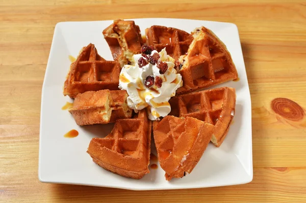 Waffle — Stock Photo, Image