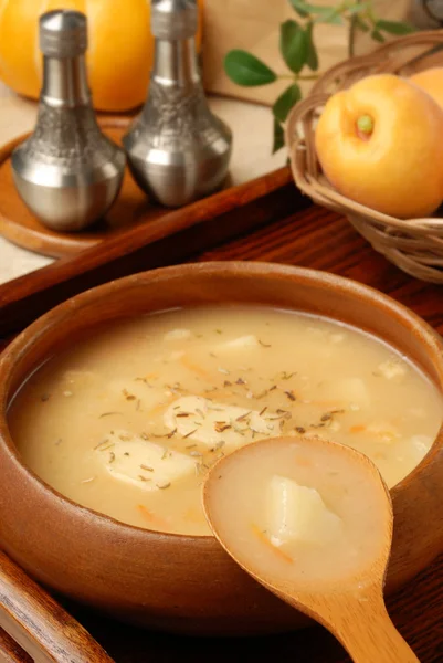 Sopa de patata — Foto de Stock