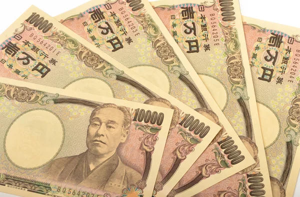 Japanische 10000 Yen — Stockfoto