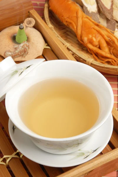Ginseng çayı — Stok fotoğraf