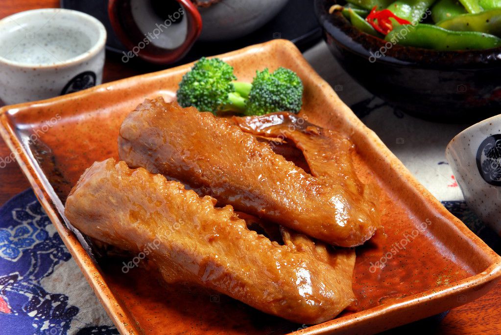 Cooked duck wings Stock Photo by ©lcc54613 27069433