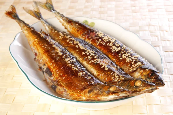 秋刀魚 — ストック写真