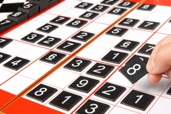 Sudoku Ordförande — Stockfoto