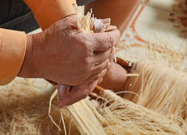 Handgemachte Nudeln — Stockfoto