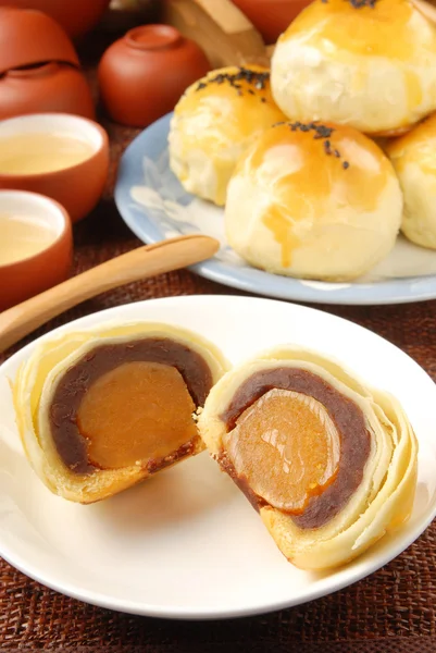 Eigelbkuchen — Stockfoto