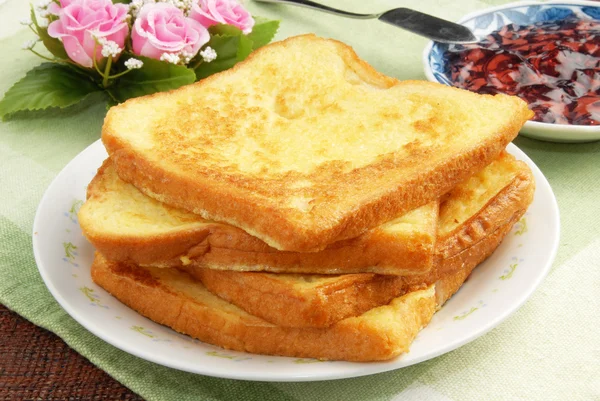 Eggy bröd — Stockfoto