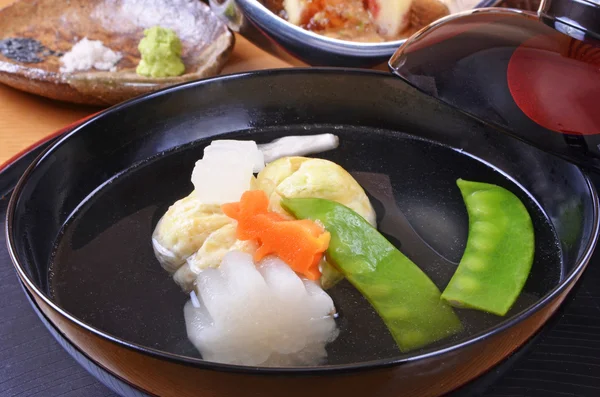 Sopa de verduras japonesas —  Fotos de Stock