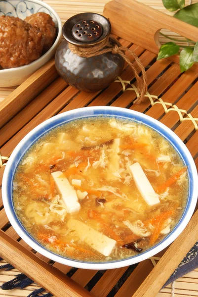 Sopa agria y caliente — Foto de Stock