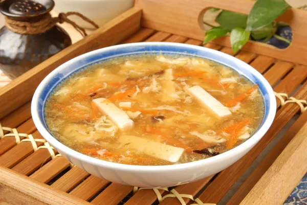 Sopa quente e azeda — Fotografia de Stock