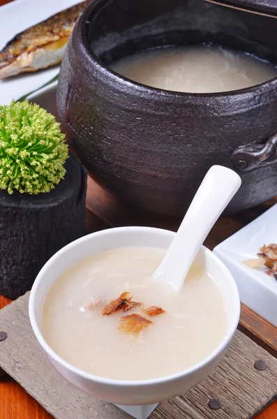 Gachas de arroz — Foto de Stock