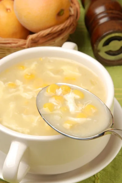 Corn Soup — Stock Image Corn Soup Stock Image