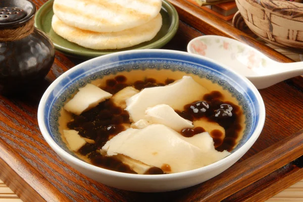 Budín de tofu — Foto de Stock