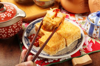 Stinky tofu