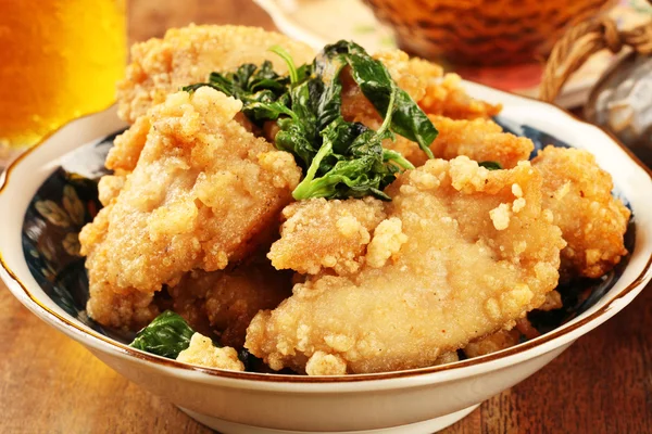 Pollo fritto taiwanese — Foto Stock