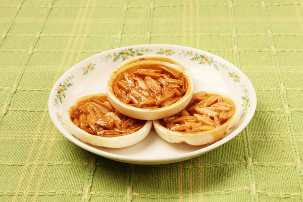 Almond slices cookie — Stock Photo, Image