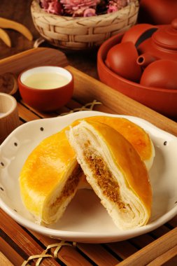 Kıyılmış domuz & kuru fasulye pastası