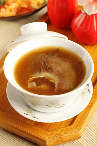 Cápauszony leves — Stock Fotó