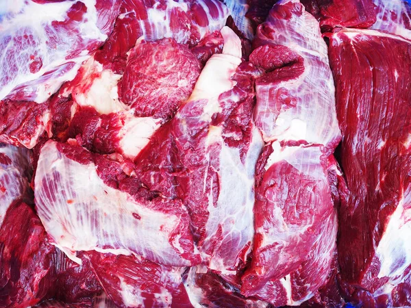 Carne Vermelha Vaca Close — Fotografia de Stock