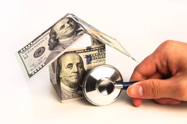 Dollar banknote home loan health check