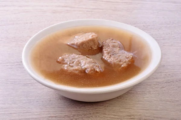 Taiwanesisches Dessert Süße Taro Suppe — Stockfoto