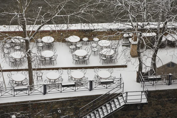 Prague in winter — Stock Photo, Image