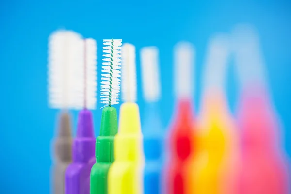 歯間歯ブラシ — ストック写真
