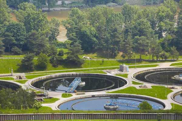 Waste water treatment plant — Stock Photo, Image