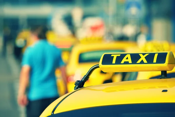 Taxi — Stock fotografie