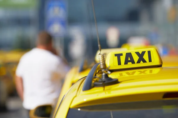 Taxi — Stock fotografie