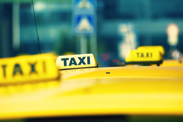 Taxi — Stock fotografie