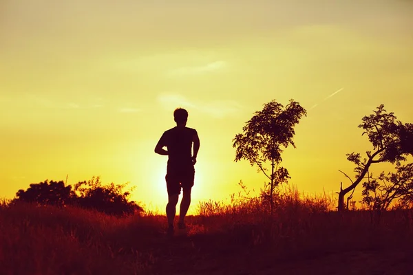 A correr — Fotografia de Stock