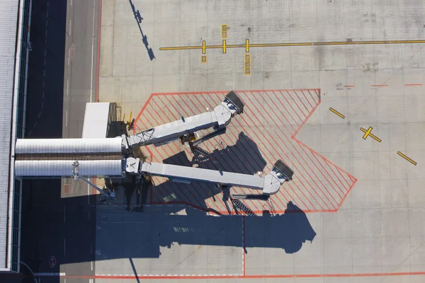 Passagiers aan boord van bruggen — Stockfoto