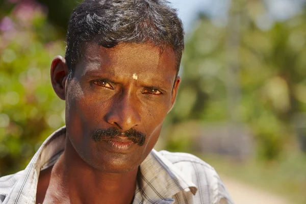 Mannen från sri lanka — Stockfoto