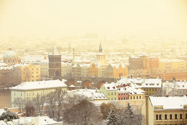 Praag winter — Stockfoto