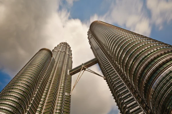 Petronas twin towers — Stock fotografie