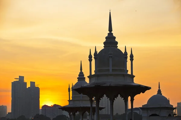 Lever de soleil à Kuala Lumpur — Photo