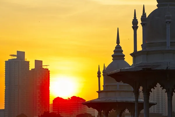 Lever de soleil à Kuala Lumpur — Photo